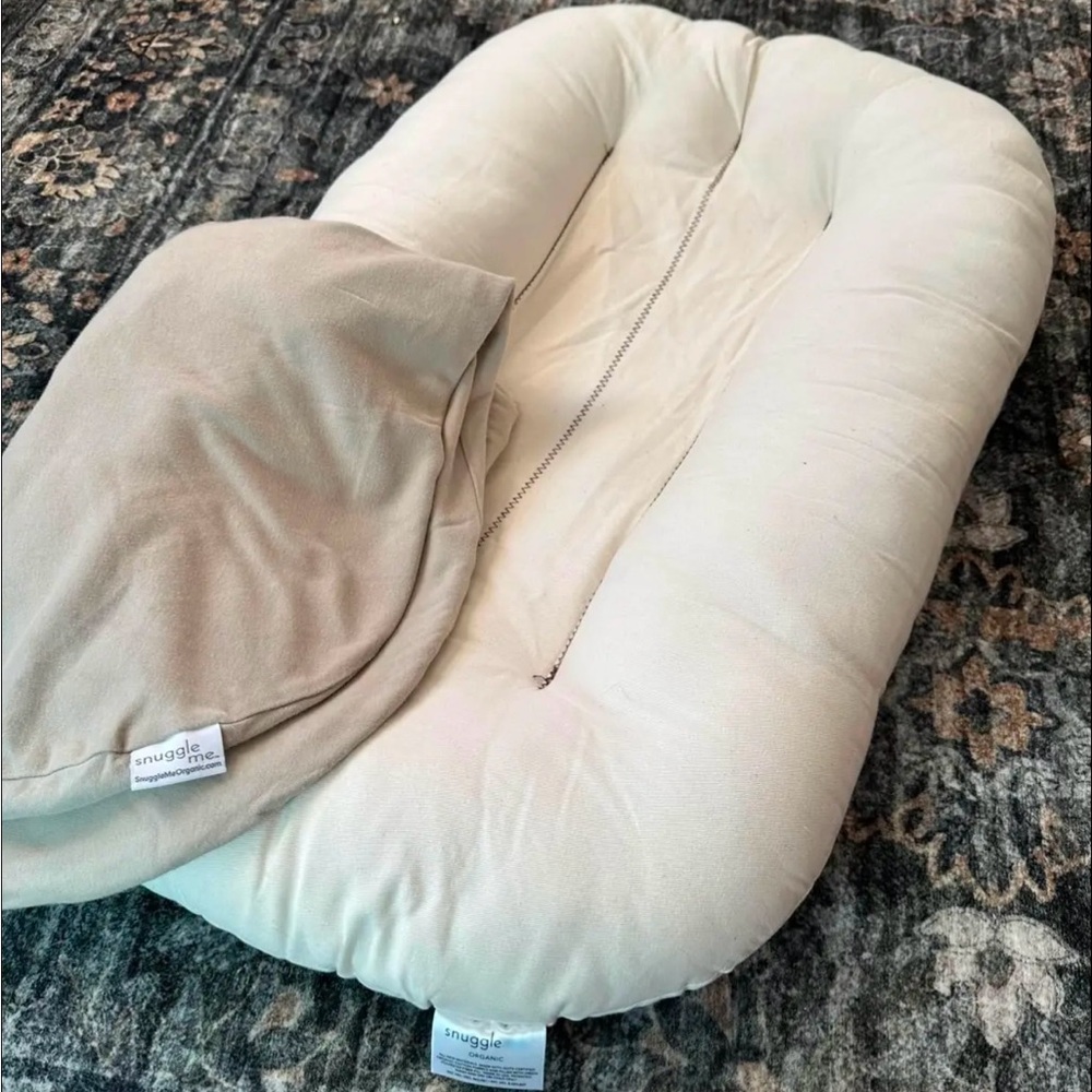 SnuggleMe Organic Lounger + Cover For Baby